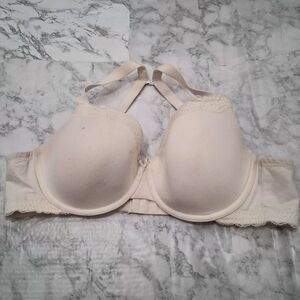 🌰AMBRIELLE Ivory Lace Trim Bra